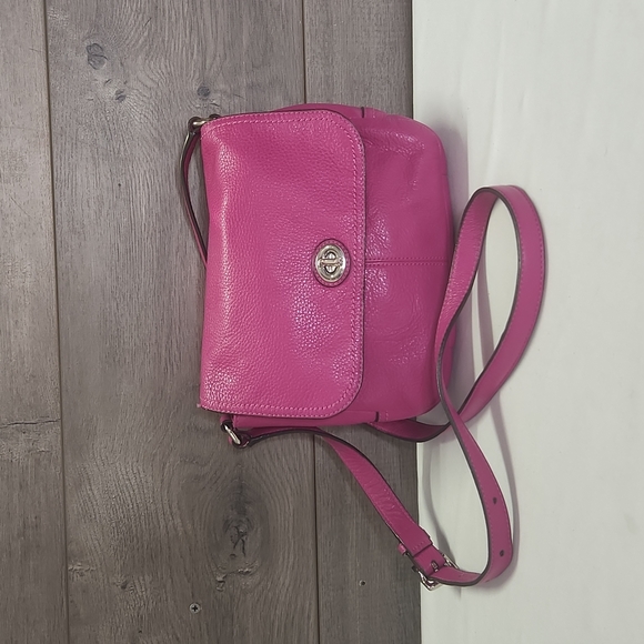 Coach Handbags - Coach Park Violet Leather Crossbody Shoulder Bag f23663